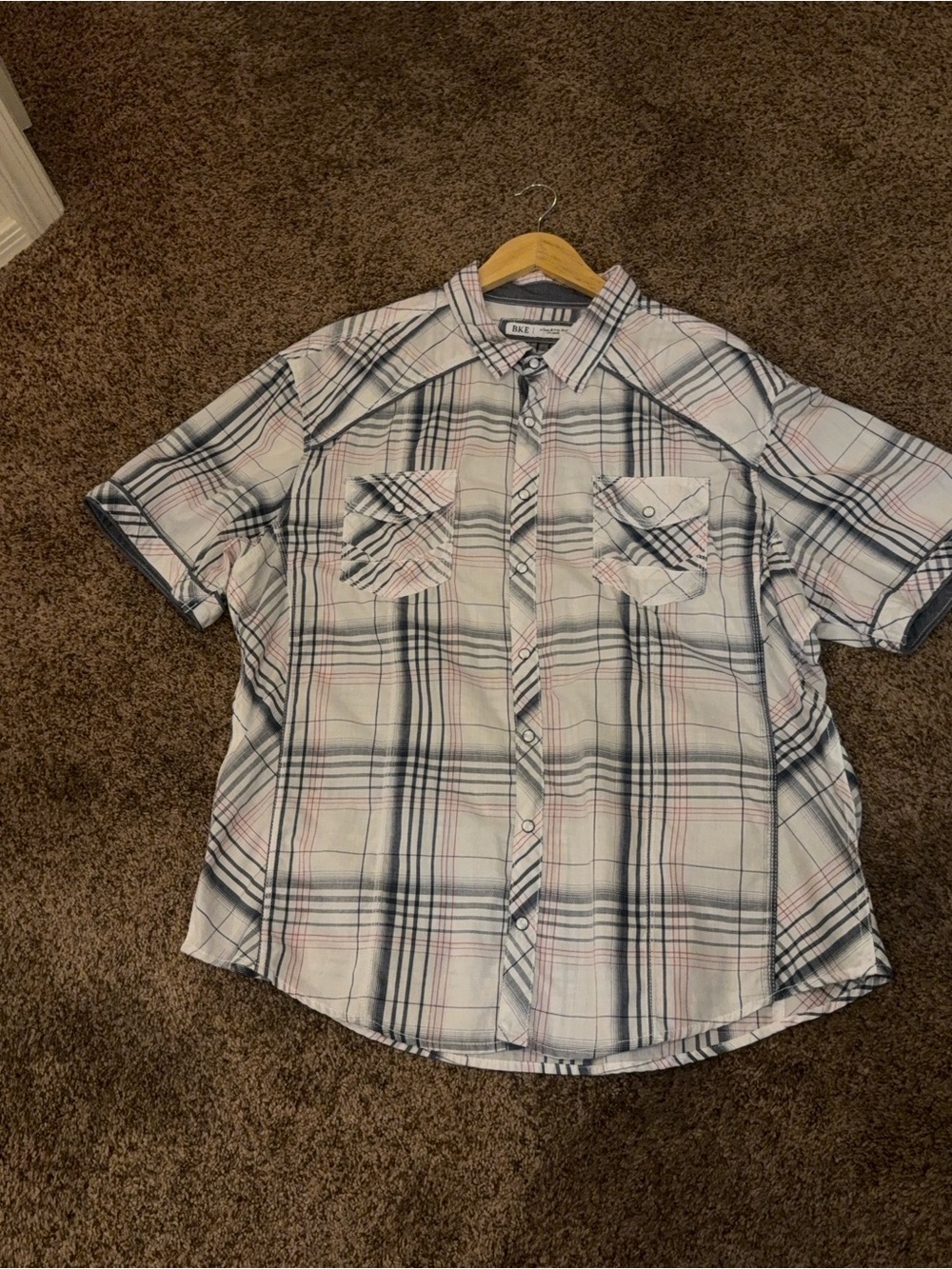 BKE Snap Button up shirt